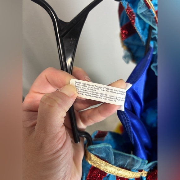 Disney Princess Snow White Halloween Costume Junior Size Size Medium 7-9 - Picture 10 of 11